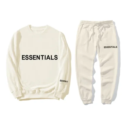 Essentials Spring -Cream Tracksuit