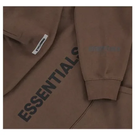 Brown Essentials Hoodie