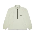 Oversized Essentials Half Zip Jacket