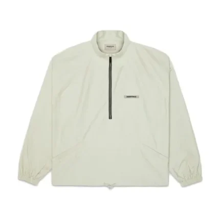 Oversized Essentials Half Zip Jacket