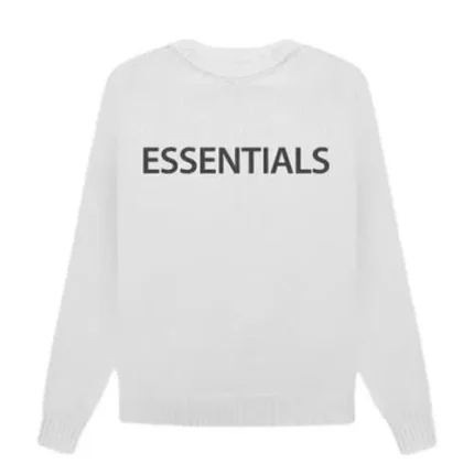 Essentials SWEATSHIRTS Overlapped White