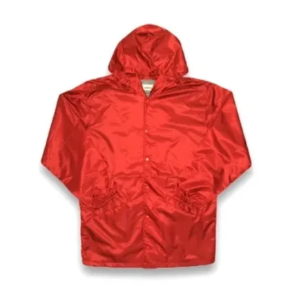 Essentials Hooded Jacket Red/Yellow