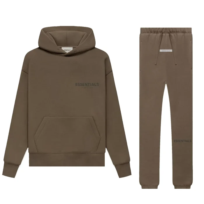 Essentials Spring – Dark Brown Tracksuit