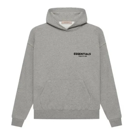 Essentials SS22 Core Dark Oatmeal FOG Hoodie