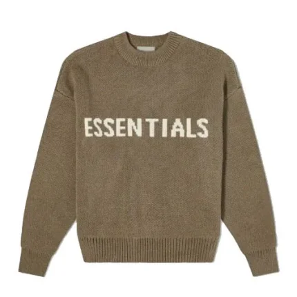 Essentials Knit Pullover Fear Of God Sweatshirt
