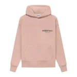 Essentials Fear Of God Pullover Hoodie Pink