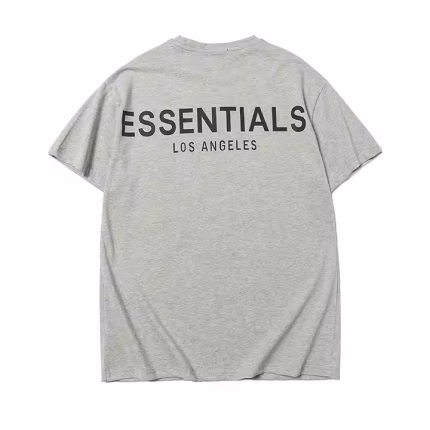 Essentials Fear Of God Silver Sand T-Shirt