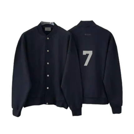 Essentials Baseball Back Men Letter 7 Jacket