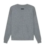 Overlapped Grey Essentials SWEATSHIRTS