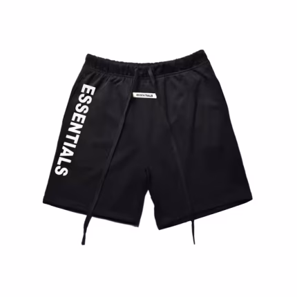 Essentials Fear Of God Shorts Black